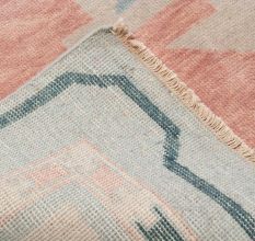 Swinging By Turkish Handmade Wool Rug